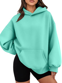 WYNNQUE Hoodies for Women Oversized Sweatshirts Fall Fashion Outfits 2026 Casual Sweaters Tops Fleece Workout Winter Clothes