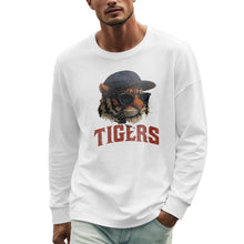 domirica Oversized Solid Cotton Blend Graphic Mens Hoodies Pullover Crewneck Long Sleeve Loose Fit Soft Sweatshirts