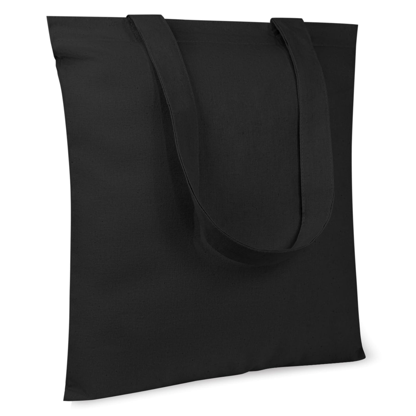 TOPDesign 5 | 12 | 24 | 48 | 192 Pack Economical Cotton Tote Bags, Lightweight Medium Reusable Grocery Shopping Cloth Bags, Suitable for DIY, Advertising, Promotion, Gift, Activity (5-Pack)