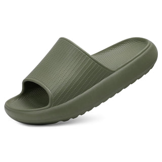 Comwarm Cloud Slide Sandals for Women Men Ultra Comfort Recovery Pillow Slippers Soft Summer Beach Shoes with Low Arch Support