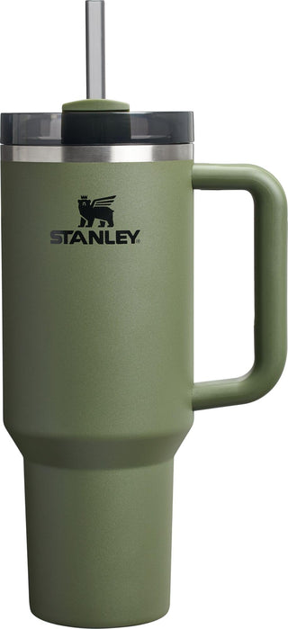 STANLEY Quencher H2.0 Tumbler with Handle and Straw 30 oz | Flowstate 3-Position Lid | Cup Holder Compatible for Travel | Insulated Stainless Steel Cup | BPA-Free | Rose Quartz 2.0