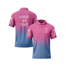 Custom Polo Shirts for Men Women Design Your Own Text Logo Image Personalized Printed Golf Work Shirts Business Casual