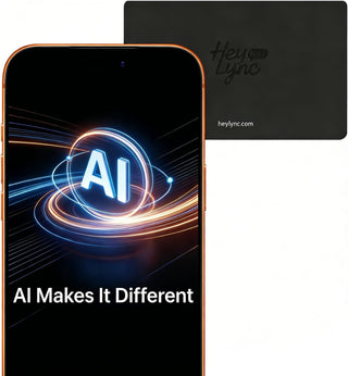 AI Smart Digital Business Card, Scan and Digitize | Automated Contacts Enrichment | Voice Notes Transcription | AI Drafts Follow-Up Email | NFC Tap to Share | Eco-Friendly