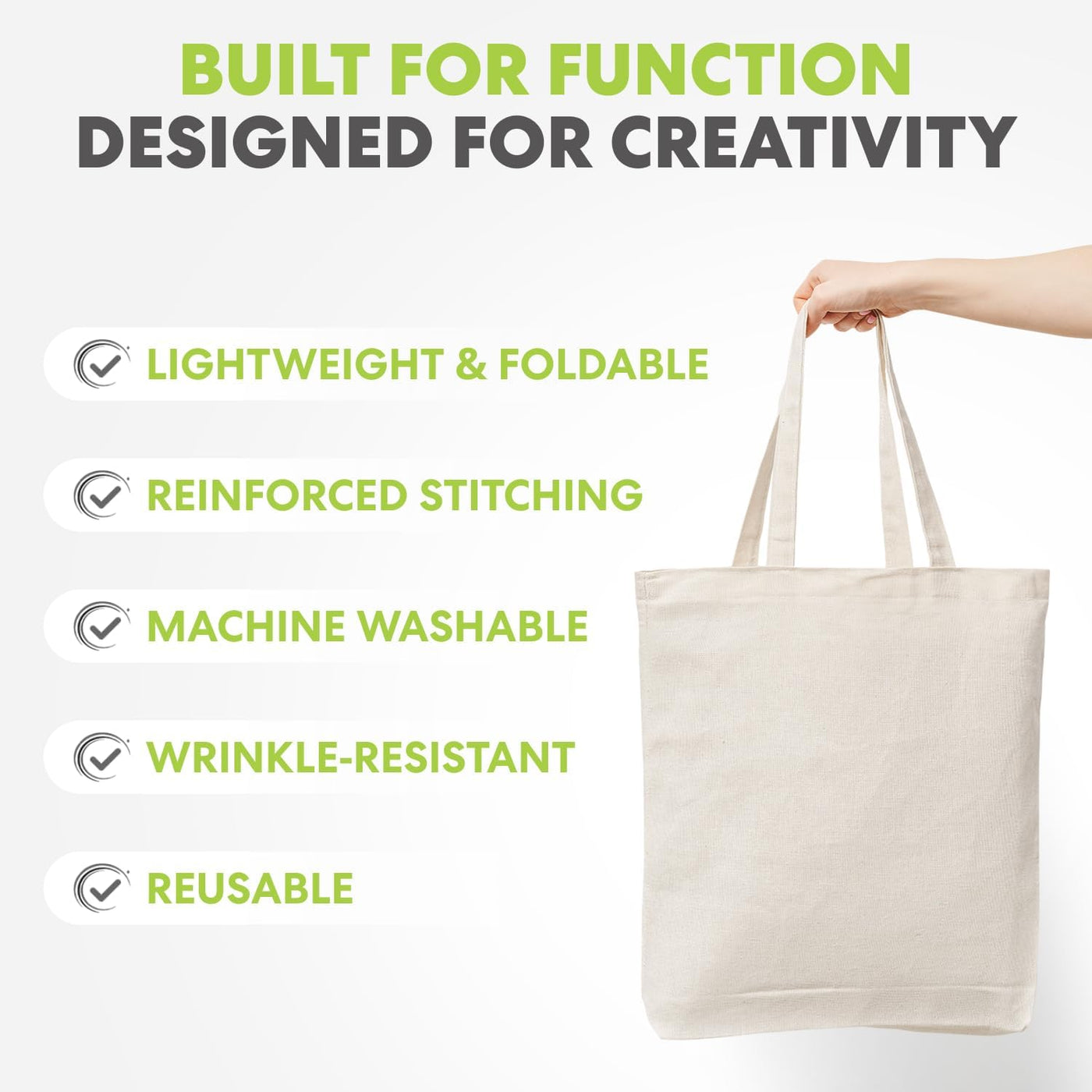 Simpli-Magic Canvas Tote-Bags