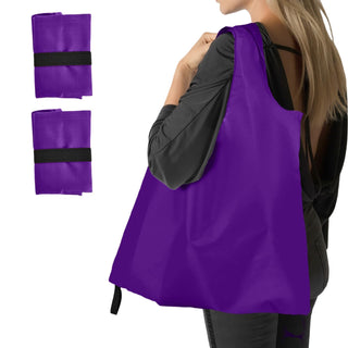Washable Reusable Grocery Bags, Foldable Reusable Shopping Bags, Polyester Tote, Pocket Size Carrier