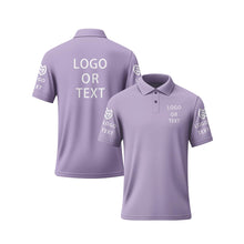 Custom Polo Shirts for Men Women Design Your Own Text Logo Image Personalized Printed Golf Work Shirts Business Casual
