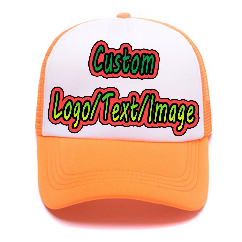 Shop&Three Customized Adjustable Baseball Cap,Unisex Personalized Trucker Hats,Cowboy Hat