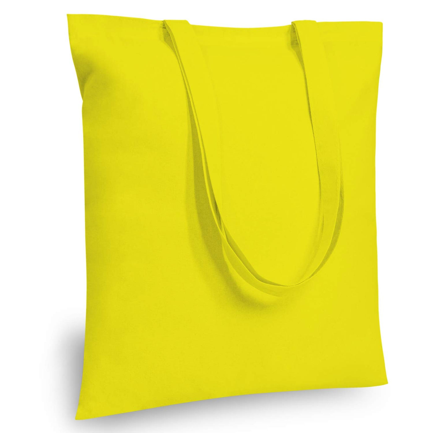 TOPDesign 5 | 12 | 24 | 48 | 192 Pack Economical Cotton Tote Bags, Lightweight Medium Reusable Grocery Shopping Cloth Bags, Suitable for DIY, Advertising, Promotion, Gift, Activity (5-Pack)