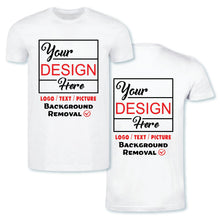 Personalized Image/Text for Your Company/Wedding/Greetings with Digital Printing | Unisex Adult | Custom T-Shirt