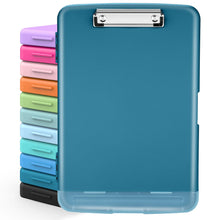 Sooez Clipboards with Storage, High Capacity Clip Boards 8.5x11 with Storage, Heavy Duty Nursing Clipboard Folder, Plastic Clipboard with Pen Holder for Women Teachers Work, School & Office Supplies