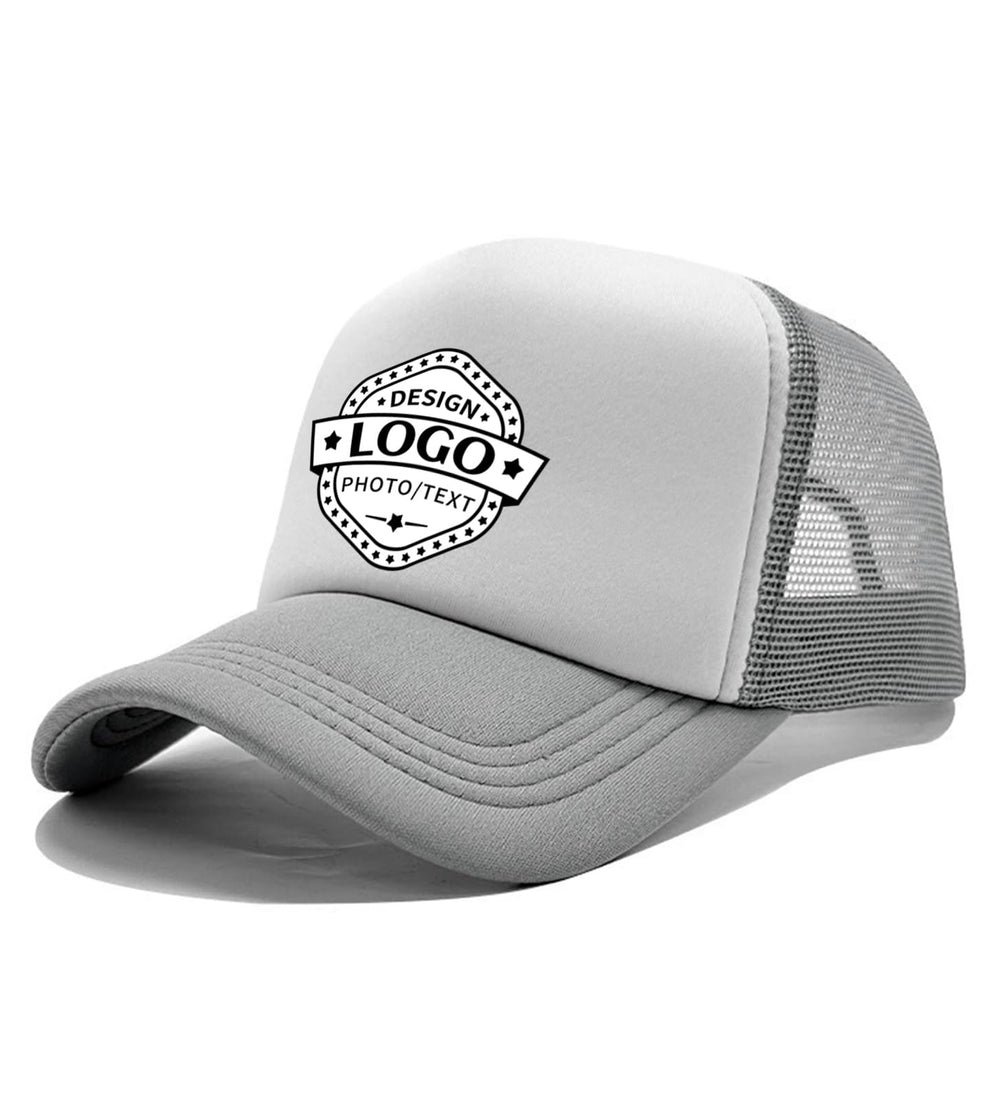 Custom Hat for Man Woman Personalized Hat Design Your Own Custom Trucker Baseball Caps with Logo Text Photo
