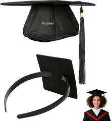 Graduation Hat Set - Grad Cap with Headband, Secures Your Grad Cap Insert Device, Graduation Gift for Graduates Women