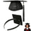 Black Headband With Grad Cap