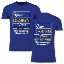 Personalized Image/Text for Your Company/Wedding/Greetings with Digital Printing | Unisex Adult | Custom T-Shirt
