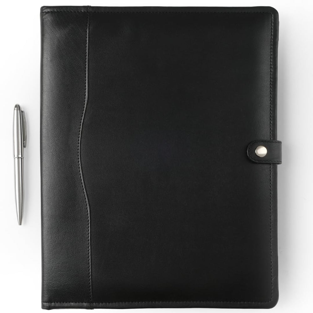 Leather Portfolio, Leather Binder with Pen, Leather Portfolio for Men and Women, Leather Padfolio, Leather Folder, Portfolio Binder, Business Portfolio Men and Women