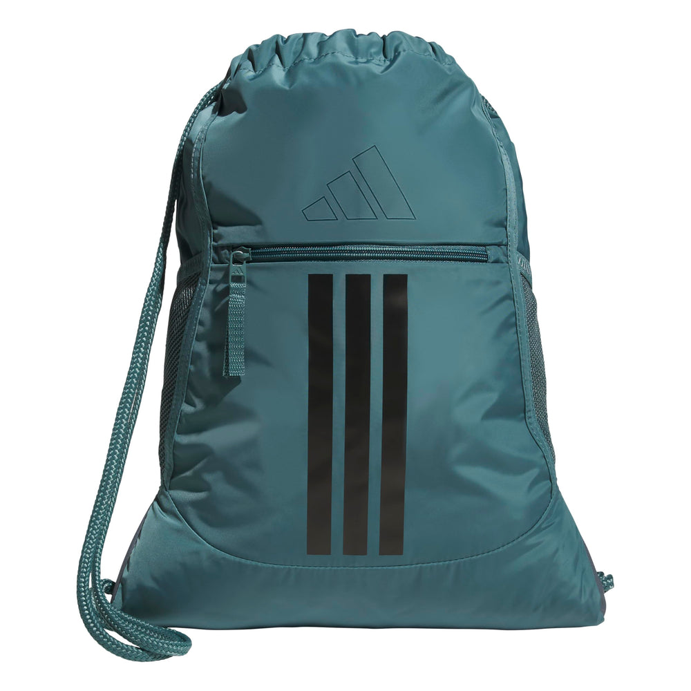 adidas Alliance Sackpack – Drawstring Backpack for Sports, Small Gym Bag