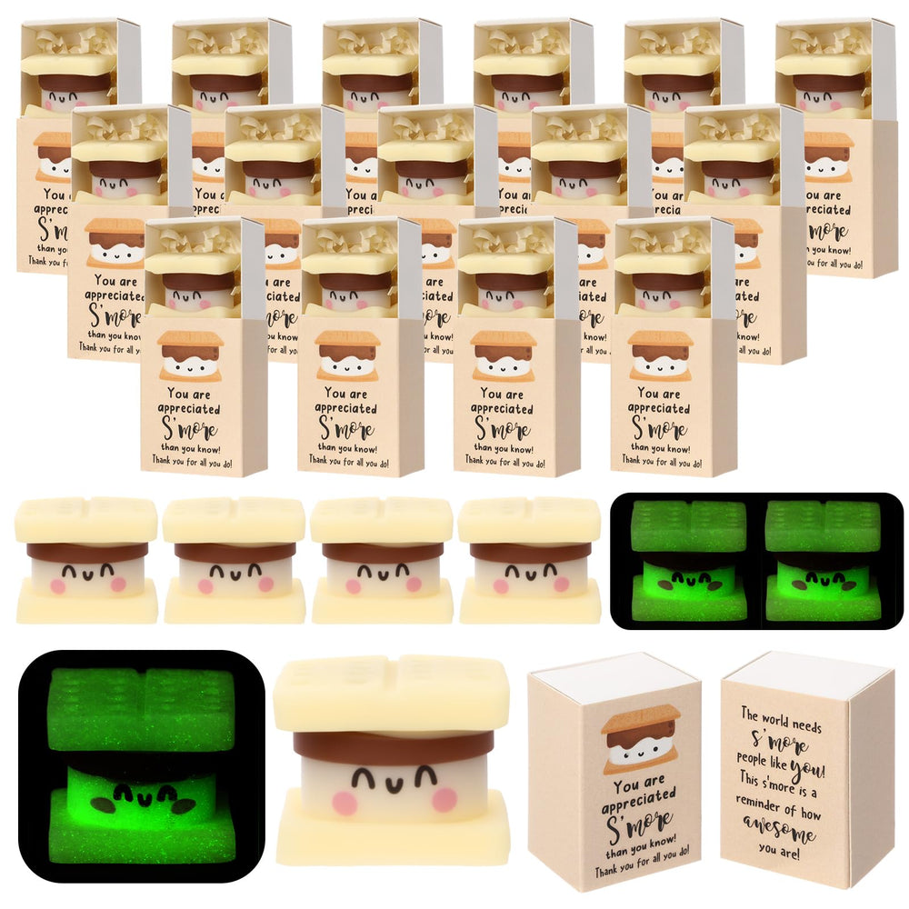 Wettarn 75 Sets Appreciation Gifts Cute Stress Balls with Support Boxes Bulk Party Favors for Employee Coworker Team Group Stuffers Office Prizes Positive Desk Decor