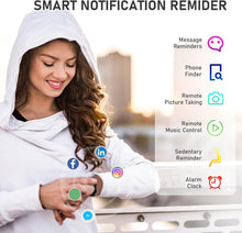 Fitness Tracker with 24/7Heart Rate, Blood Pressure, Sleep Tracking, Calorie, Activity Tracker with 1.1" AMOLED Color Screen, Waterproof Step Tracker for Android iPhones Women Men