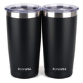 Powder Coated Black & Black