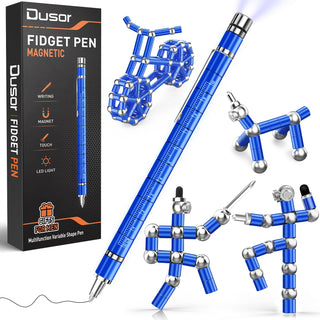 Dusor Gifts for Men Fidget Pen, Fathers Day Gift for Husband Dad Brother Boyfriend Multifunction Pen, Anniversary Birthday Fathers Day Gift from Daughter Son Wife, Graduation Gifts for Teens Him Boy