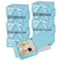 9x9x4 Inch-Blue-Pack of 10