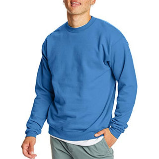Hanes Men's Sweatshirt, EcoSmart Fleece Crewneck Sweatshirt, Big & Tall Available, 1 or 2-Pack