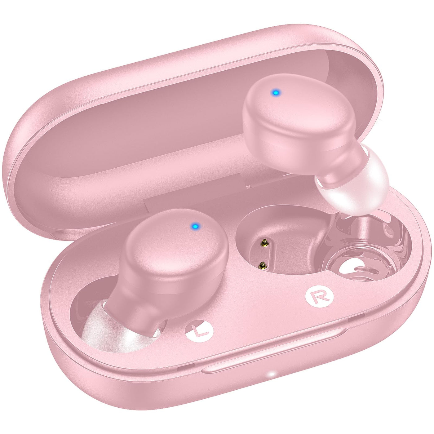 kurdene Wireless Earbuds Bluetooth 5.3 in Ear Buds Light Weight Headphones,Deep Bass Sound,Built in Mics Headset,Clear Calls Earphones for Sports Workout