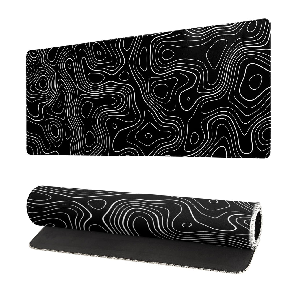 Tokyo Street Mouse Pad Anime Japanese Desk Mat Kawaii Large Gaming Mousepad XL Beige Cute Mousepad Gaming Non-Slip Rubber Base Stitched Edges Keyboard Mouse Mat Desk Pad for Office Home and Game