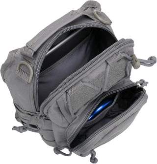 BOMTURN Tactical Backpack-1000D Waterproof Military Backpack/Laser-Cut/CCW Bags Sling Bag Tactical Satchel Shoulder Bag Men
