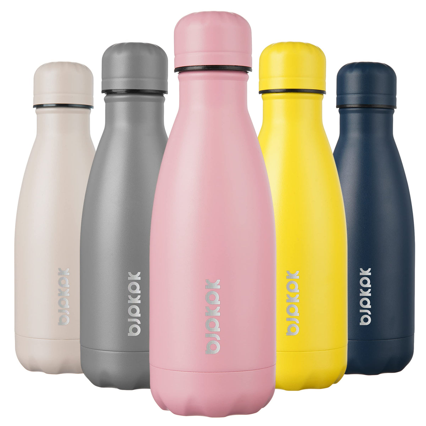 BJPKPK 17oz Insulated Water Bottles Stainless Steel Sports Water Bottles Keep Cold and Hot for Travel Dishwasher Safe,Olive Green