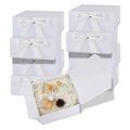 10x7.3x3.5 Inch-White-Pack of 8