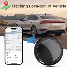 Mini GPS Tracker for Vehicles, Tracking Device for Vehicles No Subscription(iOS ONLY), Real Time Portable Real Time Magnetic GPS Tracking Device Hidden No Monthly Fee for Car, Truck, Motorcycle ﻿ ﻿