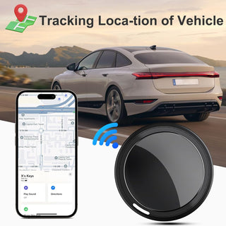Mini GPS Tracker for Vehicles, Tracking Device for Vehicles No Subscription(iOS ONLY), Real Time Portable Real Time Magnetic GPS Tracking Device Hidden No Monthly Fee for Car, Truck, Motorcycle ﻿ ﻿