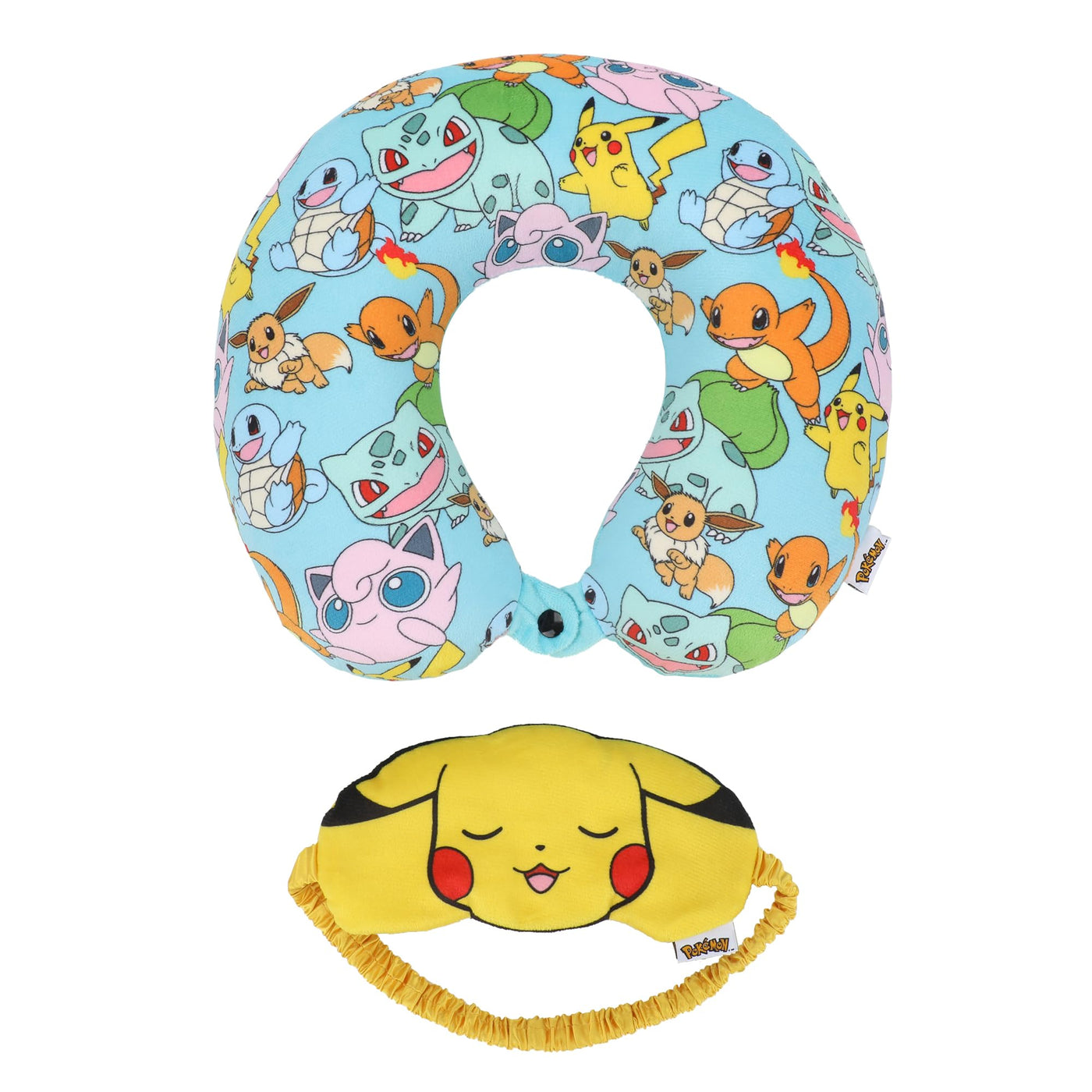 Bioworld Five Nights At Freddy's 3-Piece Neck Pillow Packing Cube & Luggage Tag Travel Set