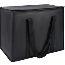Insulated Food Delivery Bag, XXXL Insulated Reusable Grocery Cooler/Hot Bags, Tote Bag for Shopping/Travel/Doordash, Catering Bag Doordash 22x14x13, Black, 1-Pack