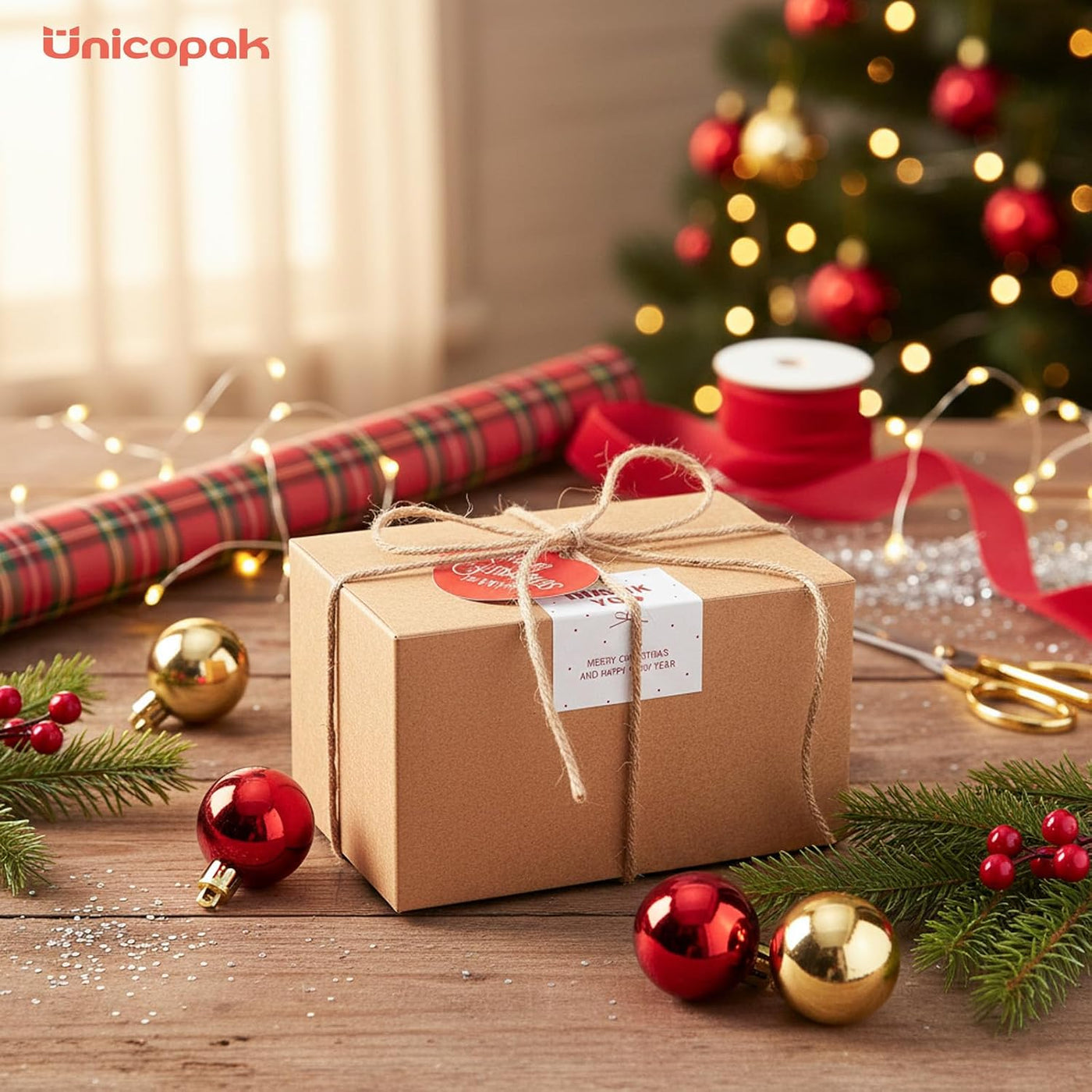 UnicoPak 10 Pack 6x4x3.5 Brown Gift Boxes with Lids for Presents Kraft Small Gift Boxes Bulk for Candle Mug Perfume Craft Ornaments Cookies Treats Favors