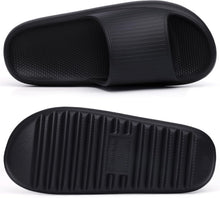 Comwarm Cloud Slide Sandals for Women Men Ultra Comfort Recovery Pillow Slippers Soft Summer Beach Shoes with Low Arch Support