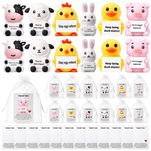 Gejoy 12 Pcs Pocket Hug Gift Set Tiny Rubber Figurines with Inspirational Message Organza Bags Glue Points Motivational Positive Gifts for Graduation Family Friends Colleagues Teachers(Stylish)