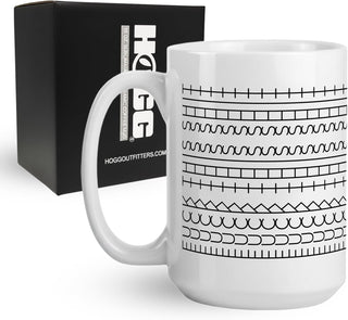 Hogg Hidden Message Coffee Mug, 15 oz Ceramic Sarcastic Coffee Cup, Gag Gifts for Women, White Elephant Gifts, Secret Message Cup, Funny Mug, Adult Humor, Humor Gift for Women, Novelty Items