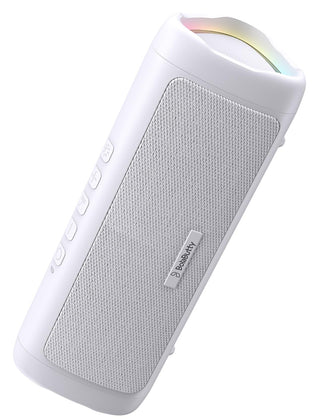 Bluetooth Speaker, 20W HD Sound, Portable Wireless, IPX5 Waterproof, Up to 24H Playtime, TWS, for Home/Party/Outdoor/Camping/Beach Essentials, Birthday Gift for Fathers Day Men Dad Husband (Black)