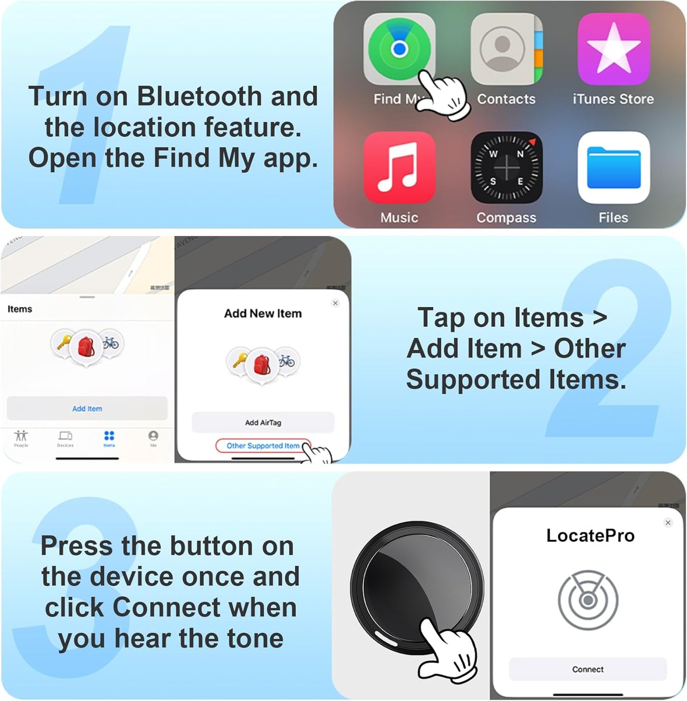 Mini GPS Tracker for Vehicles, Tracking Device for Vehicles No Subscription(iOS ONLY), Real Time Portable Real Time Magnetic GPS Tracking Device Hidden No Monthly Fee for Car, Truck, Motorcycle ﻿ ﻿
