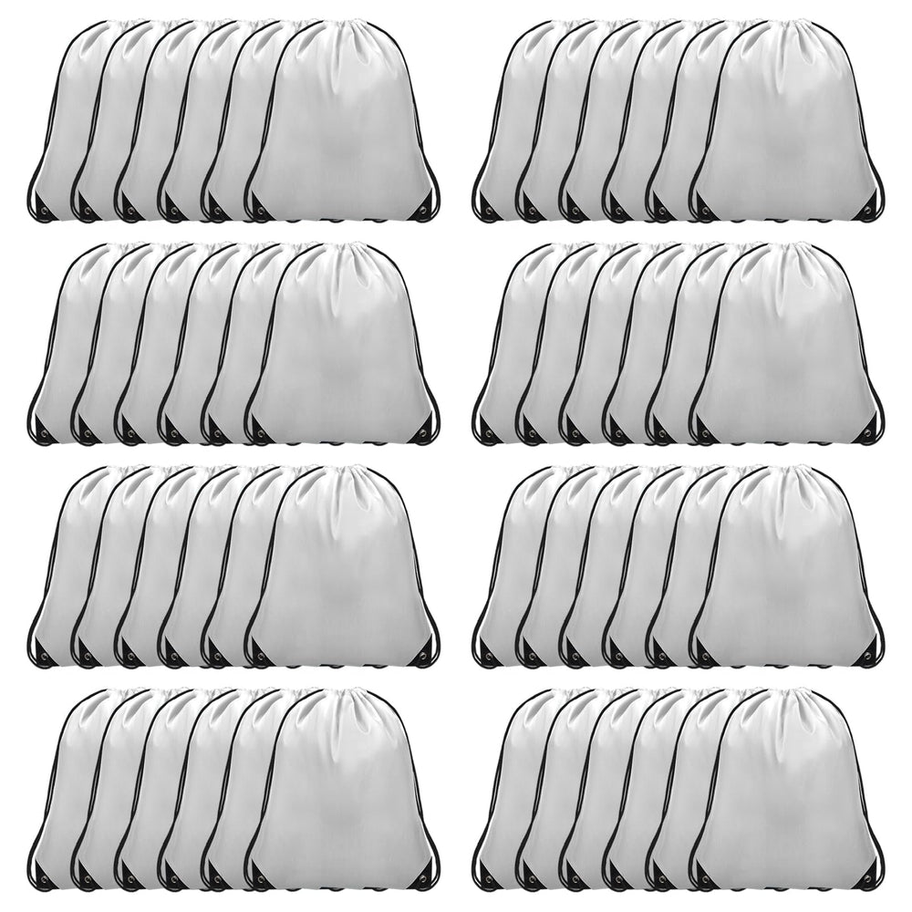 Grneric Drawstring Backpack Bulk 6 PCS, Drawstring Bags String Backpack Cinch Sack Gym Bags for Sport Trip Beach Swimming, 6 Color