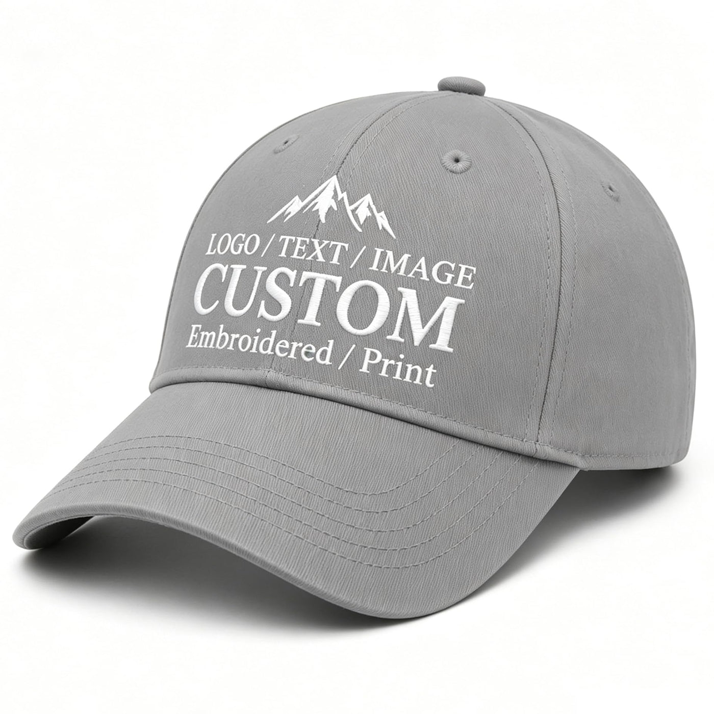 Bulk Custom Baseball Cap Personalized Hats Embroidered Hat with Your Text Logo Photo for Men Women Classic Duckbill Caps