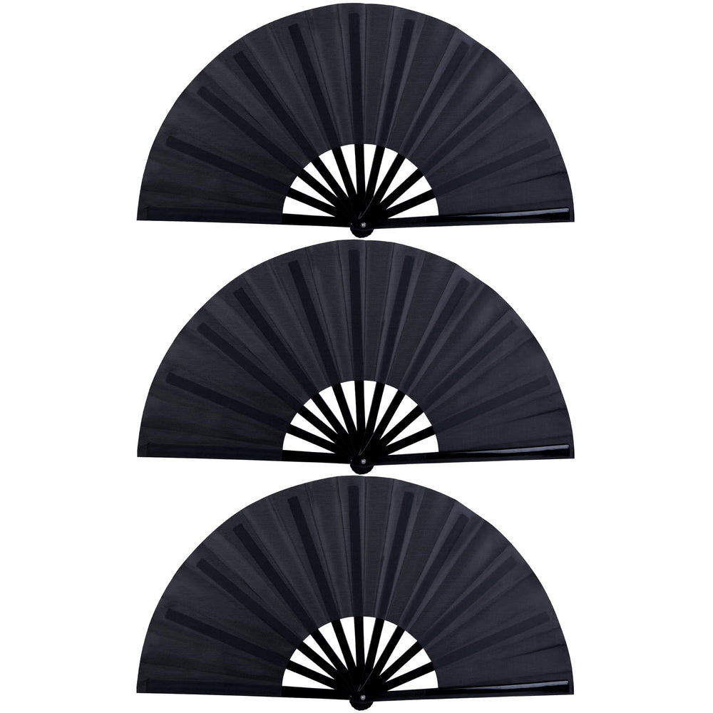 JOHOUSE 12 Pcs White Hand Fan Foldable, 8.3 Inch Folding Fans Handheld for Women Wedding Guest Gifts, Party Favors, Bridal & Baby Shower Favors, DIY Crafts & Summer Cooling