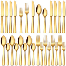 Stapava 20 Piece Silverware Set, Food-Grade Stainless Steel Flatware Sets for 4 Mirror Polished Cutlery Utensil Sets Include Dinner Knives Spoons and Forks Set Dishwasher Safe for Home Restaurant