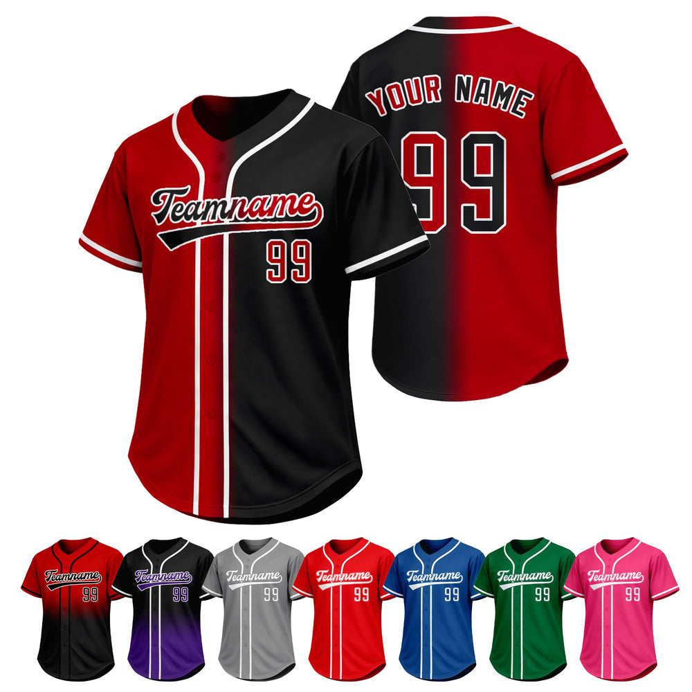 Custom Baseball Jersey Personalized Baseball Shirt Stitched Printed Team Sports Practice Uniform for Men Women Boy