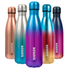 BJPKPK 17oz Insulated Water Bottles Stainless Steel Sports Water Bottles Keep Cold and Hot for Travel Dishwasher Safe,Olive Green