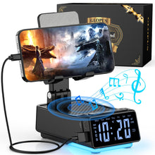 GLOPUS Fathers Day Dad Gifts for Men, Cell Phone Stand with Wireless Bluetooth Speaker, Father's Day Mens Gifts from Daughter/Wife, Birthday Gifts for Him Husband Boyfriend, Cool Gadgets for Men