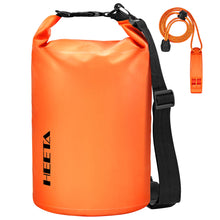 HEETA Waterproof Dry Bag for Women Men, 5L/10L/20L/30L/40L Roll Top Lightweight Dry Storage Bag Backpack with Emergency Whistle for Travel, Kayaking, Boating, Camping, Beach, Cruise Ship Essentials