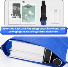 6PCS Drawstring Backpack - Drawstring Gym Bag Waterproof Bags Bulk String Backpack Sports Cinch Bags String For Gym, Sports, Storage, Travel, Camp, Sturdy and Durable